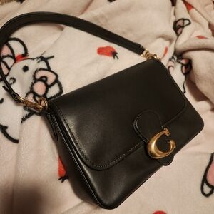 Coach Soft Tabby Black Purse